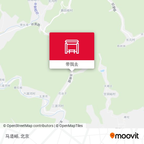 马道峪地图
