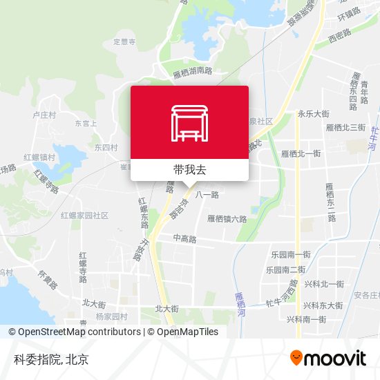 科委指院地图