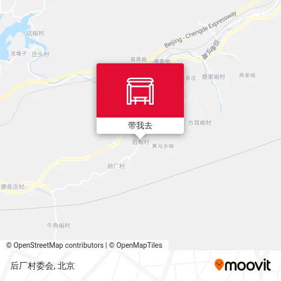 后厂村委会地图