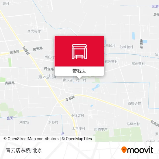 青云店东桥地图