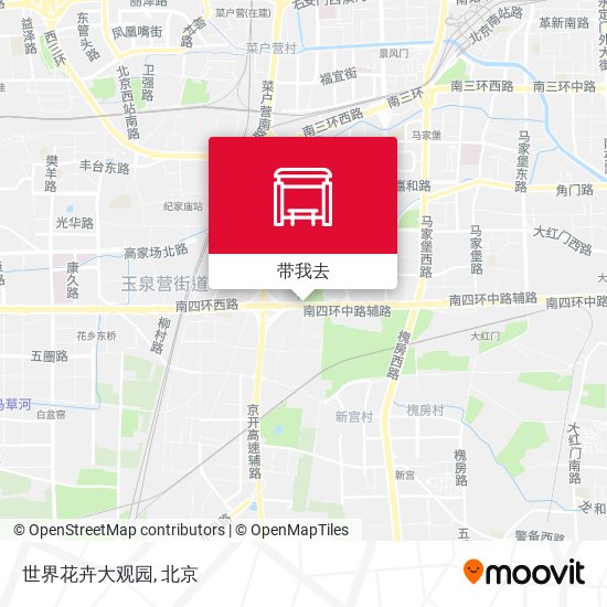 世界花卉大观园地图