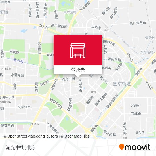 湖光中街地图