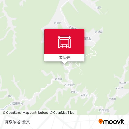 濂泉响谷地图