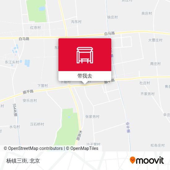 杨镇三街地图