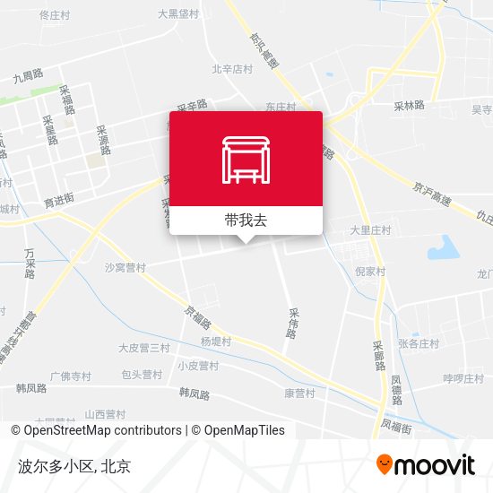 波尔多小区地图