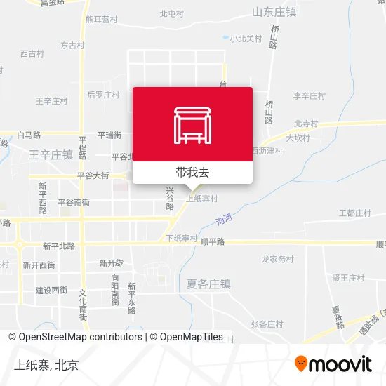 上纸寨地图