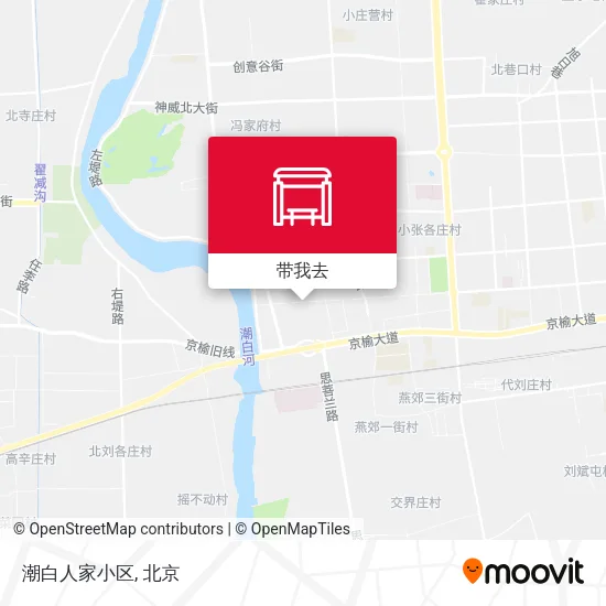 潮白人家小区地图