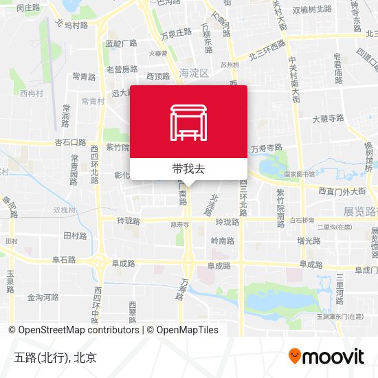 五路(北行)地图