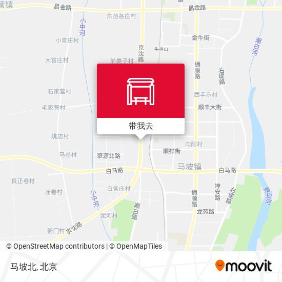 马坡北地图