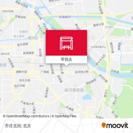 乔庄北街地图