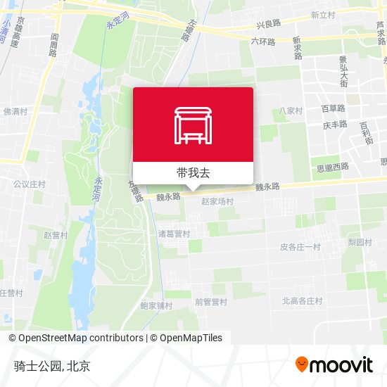 骑士公园地图