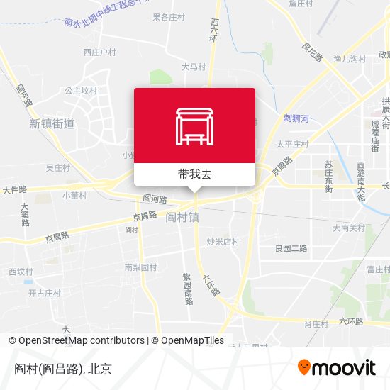 阎村(阎吕路)地图