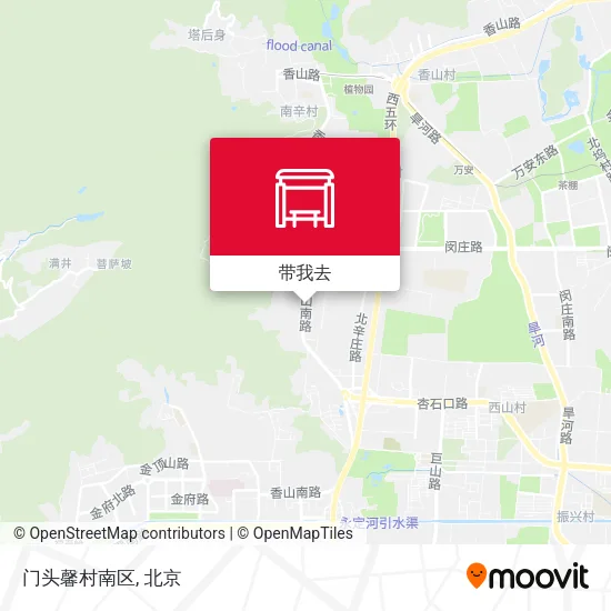 门头馨村南区地图