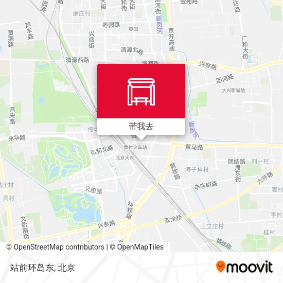 站前环岛东地图