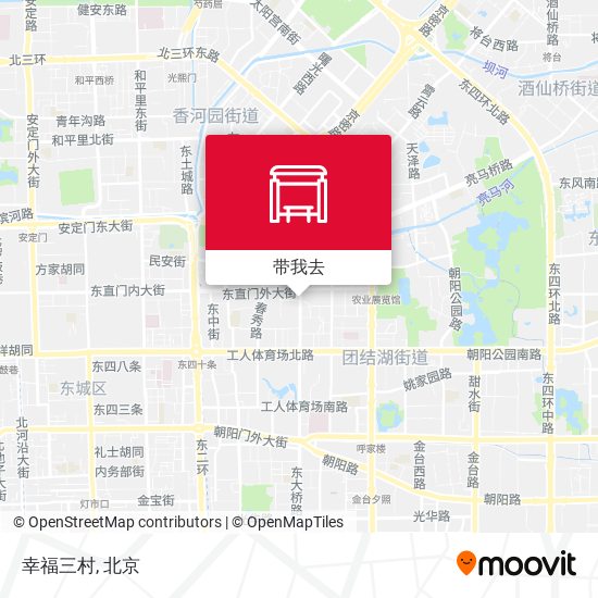 幸福三村地图