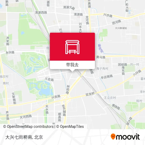 大兴七街桥南地图