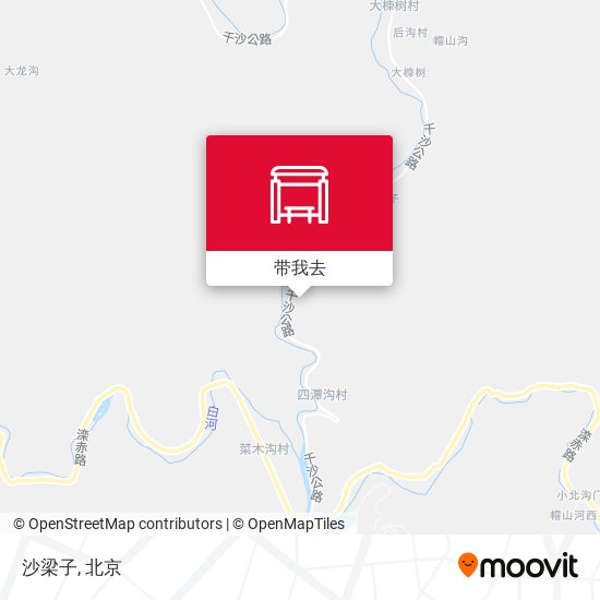 沙梁子地图