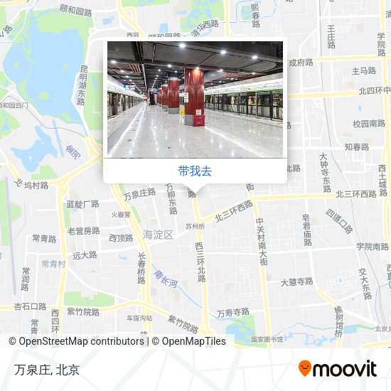 万泉庄地图