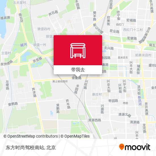 东方时尚驾校南站地图