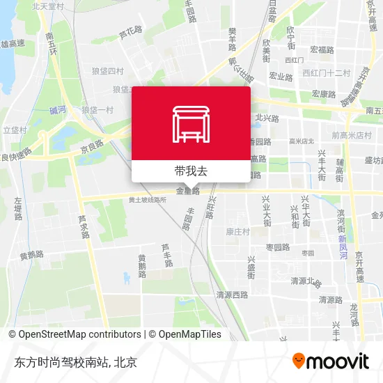 东方时尚驾校南站地图