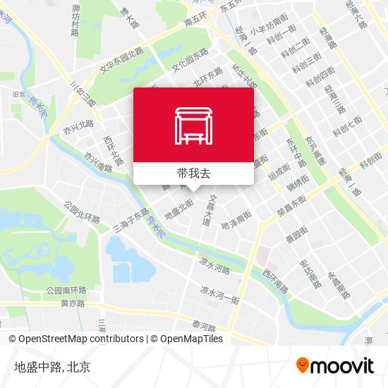 地盛中路地图