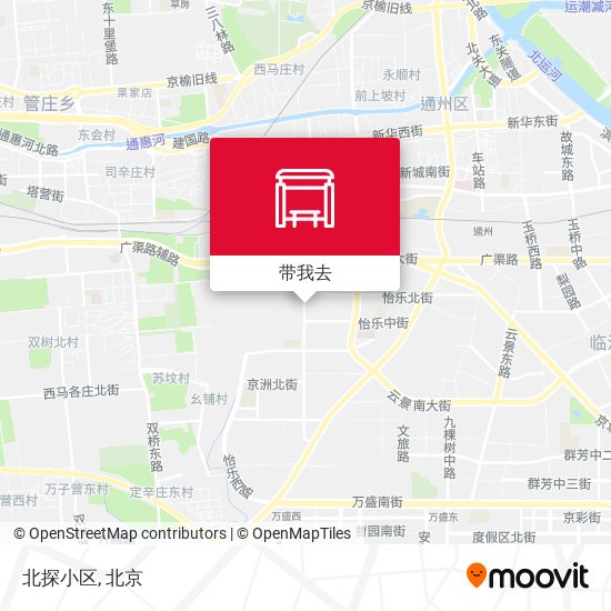 北探小区地图
