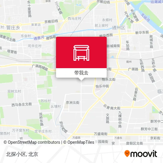 北探小区地图