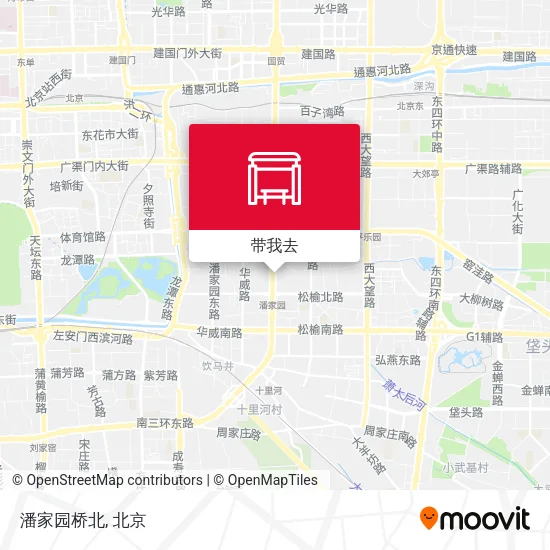 潘家园桥北地图
