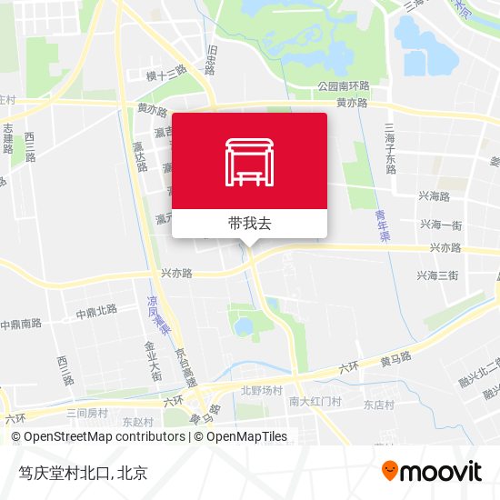 笃庆堂村北口地图