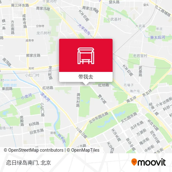 恋日绿岛南门地图