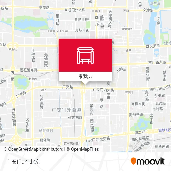 广安门北地图