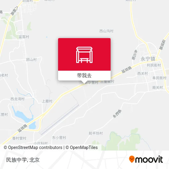 民族中学地图