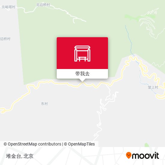 堆金台地图