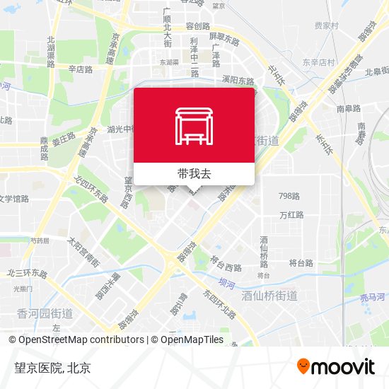 望京医院地图