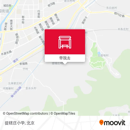 提辖庄小学地图
