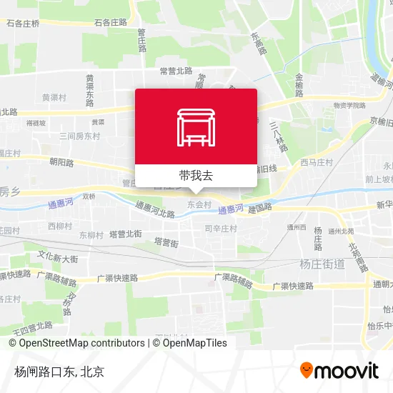 杨闸路口东地图