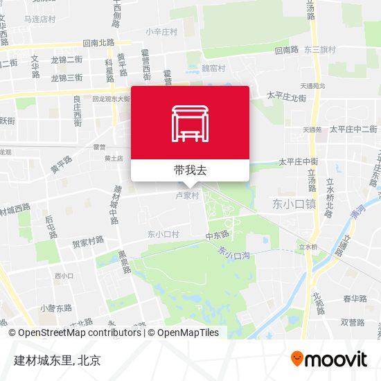 建材城东里地图