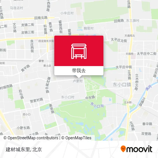 建材城东里地图