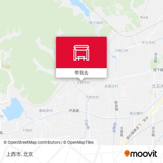 上西市地图