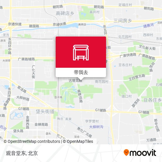 观音堂东地图