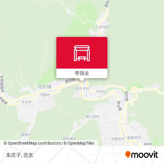 东庄子地图