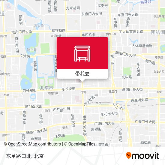 东单路口北地图