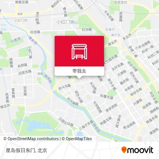 星岛假日东门地图