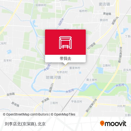 刘李店北(京深路)地图