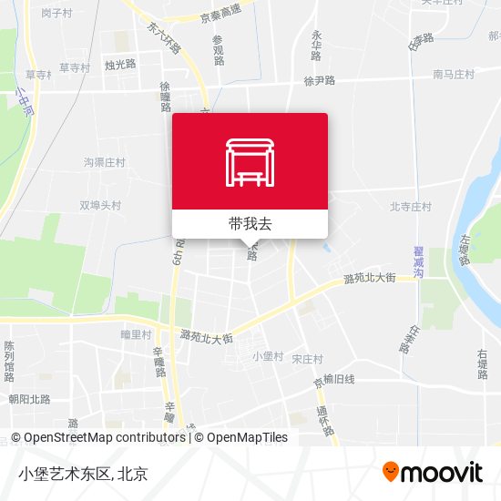 小堡艺术东区地图