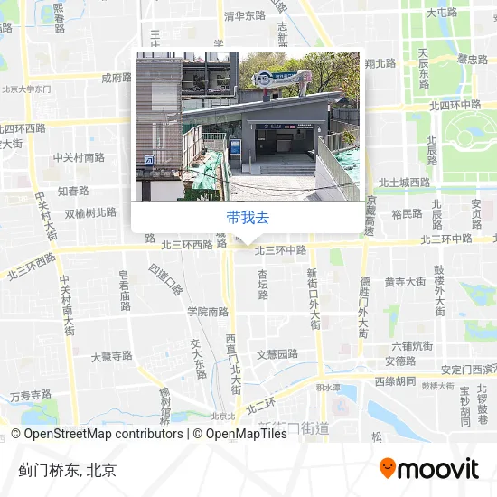蓟门桥东地图
