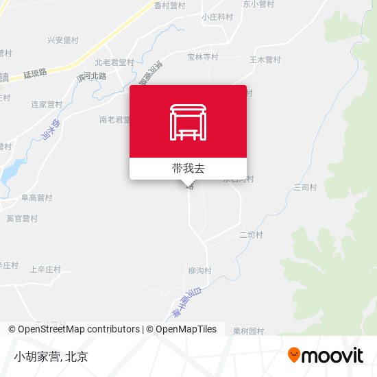小胡家营地图