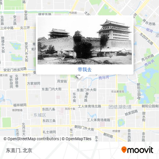 东直门地图