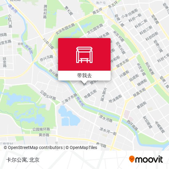 卡尔公寓地图