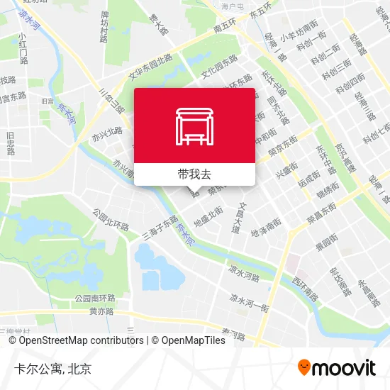 卡尔公寓地图
